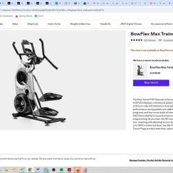 Bowflex Max Trainer M7