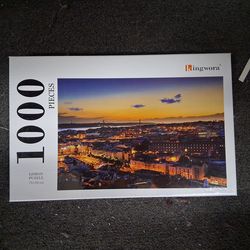 PREMIUM JIGSAW PUZZLE. 1000 PCS. 75x50cm.  LISBON PRINT