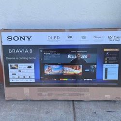 65” Sony smart 4k oled hdr tv 