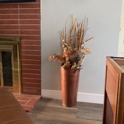 Decorative Pot And Flowers