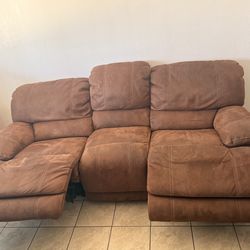 Recliner couch electric