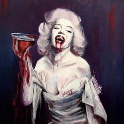 Marilyn Monroe’s Revenge Original Painting 