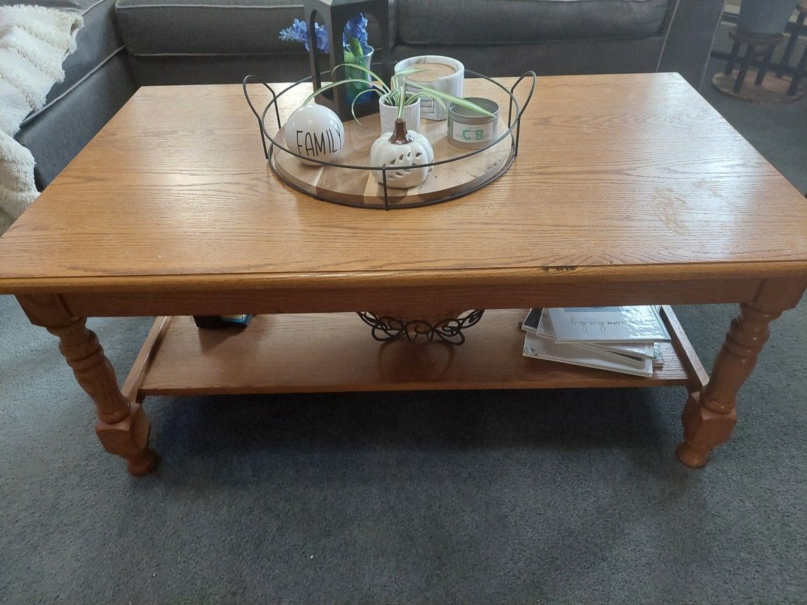 Coffee And 2 End Tables