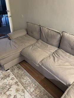 Beige couch