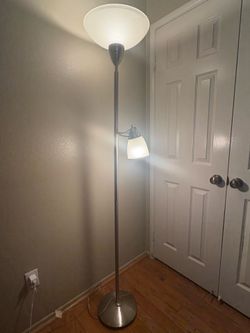 Modern Floor Lamp with Reading Light – Works Great