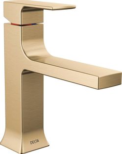 2 Delta Velum Brushed Gold Faucet
