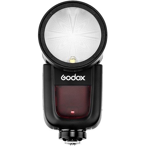 Godox V1 Flash for Canon + Vello Off-Camera TTL Flash Cord for Canon Cameras