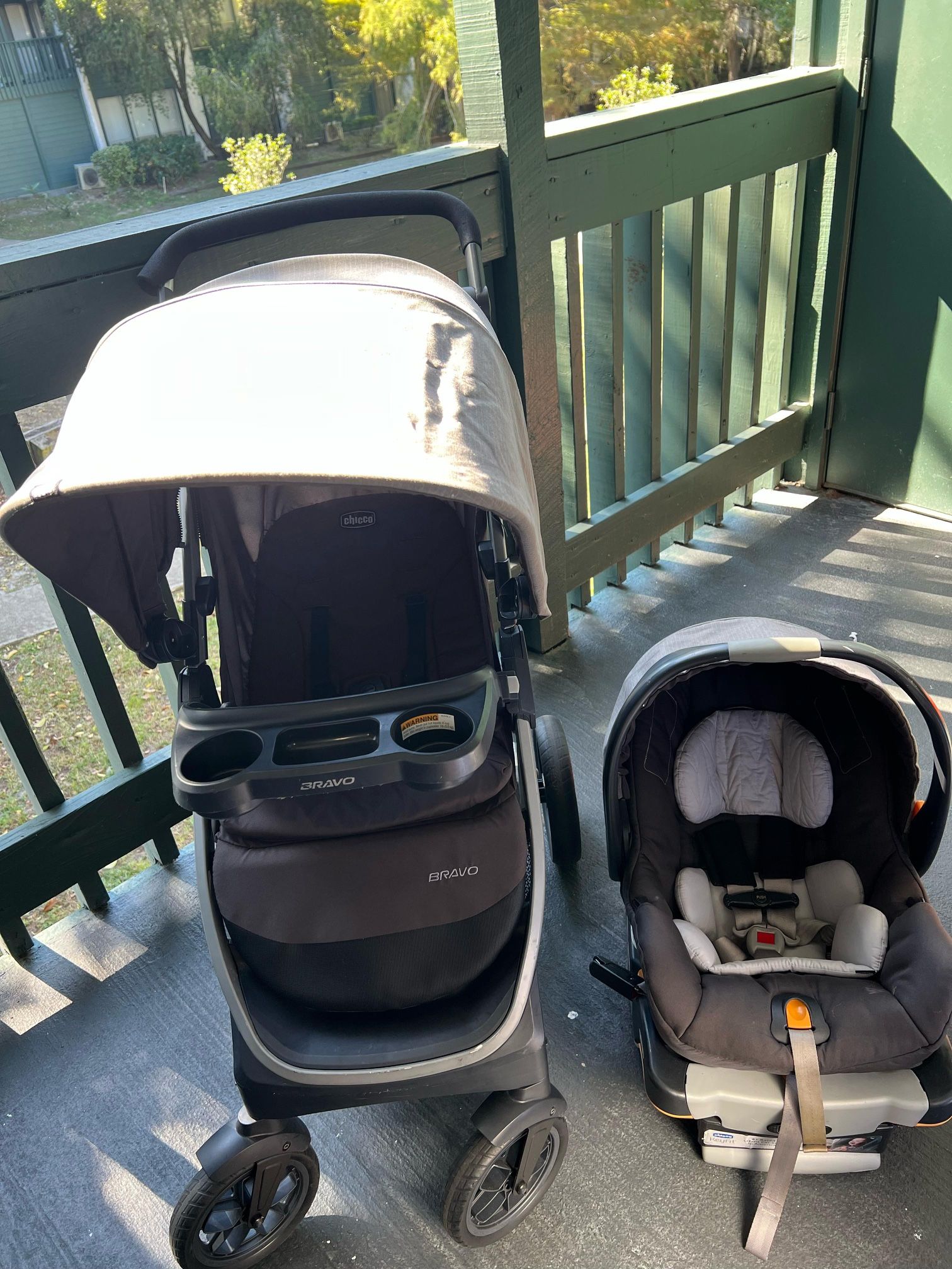 Stroller, Car Seat and Base