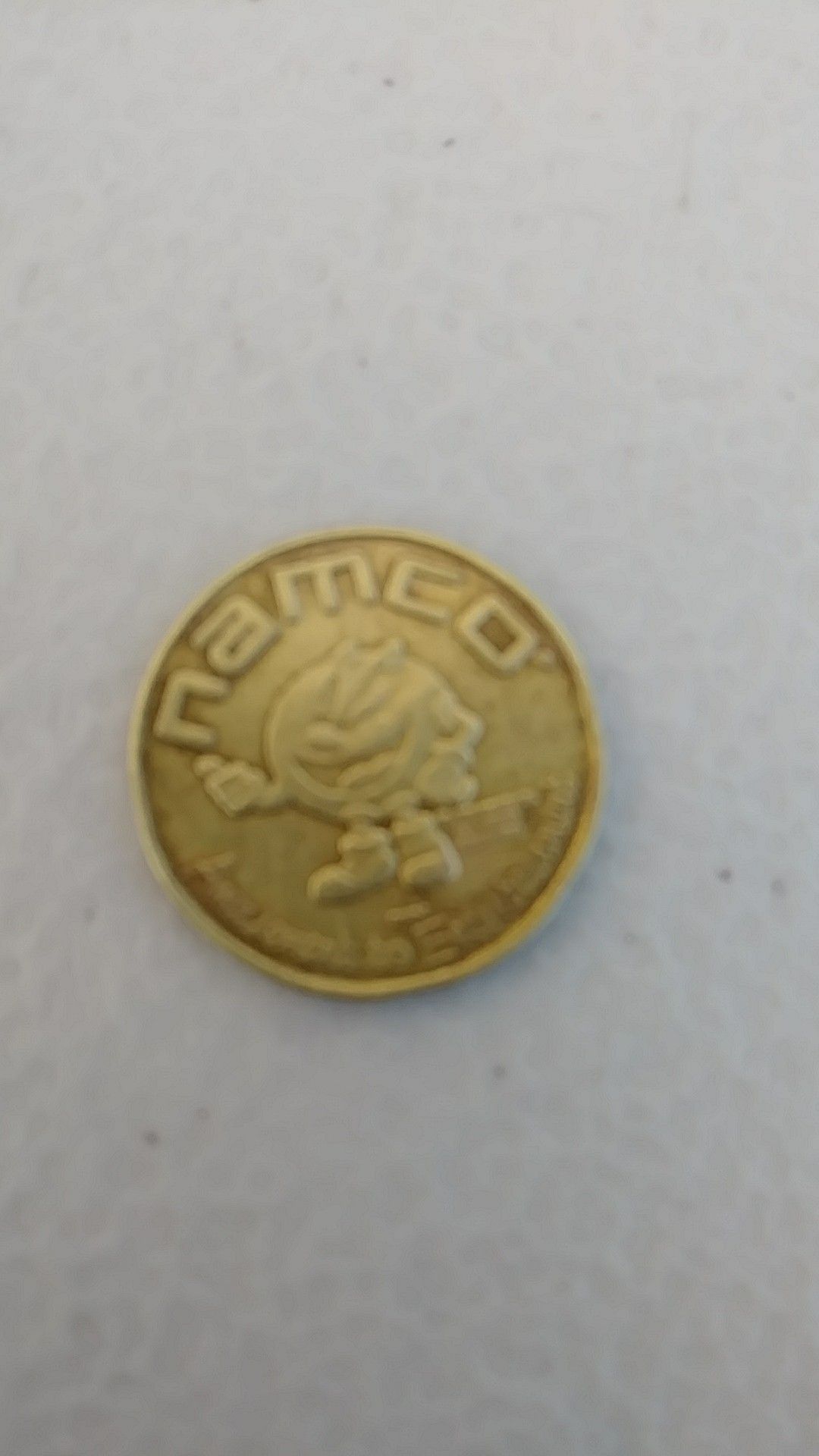 1991 Pac-Man namco coin