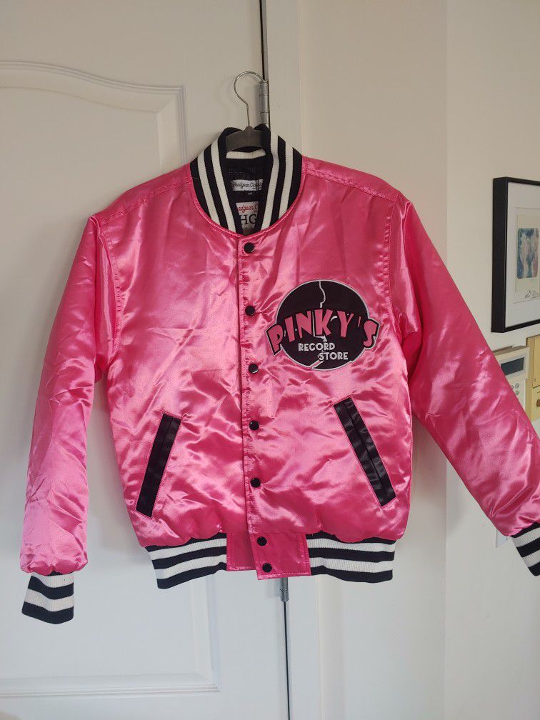 Pinky Records Satin Jacket by Headgear Classics