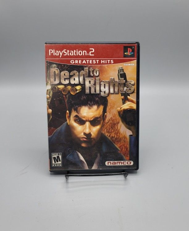 Dead to Rights II 2 Greatest Hits (PS2, PlayStation 2 2005) With Manual
