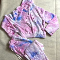 Ladies Tie Dye 2pc Set