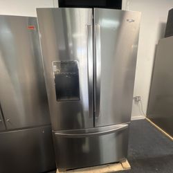 3 Doors Refrigerator Whirlpool  New $1050
