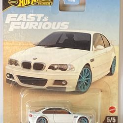 Hot Wheels Premium Fast & Furious BMW M3 (Real Riders) Sealed