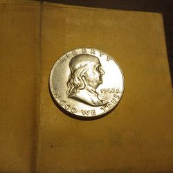 From The Roll, 1962 D Franklin Half Dollar, FBL, Uncirculated ulated.