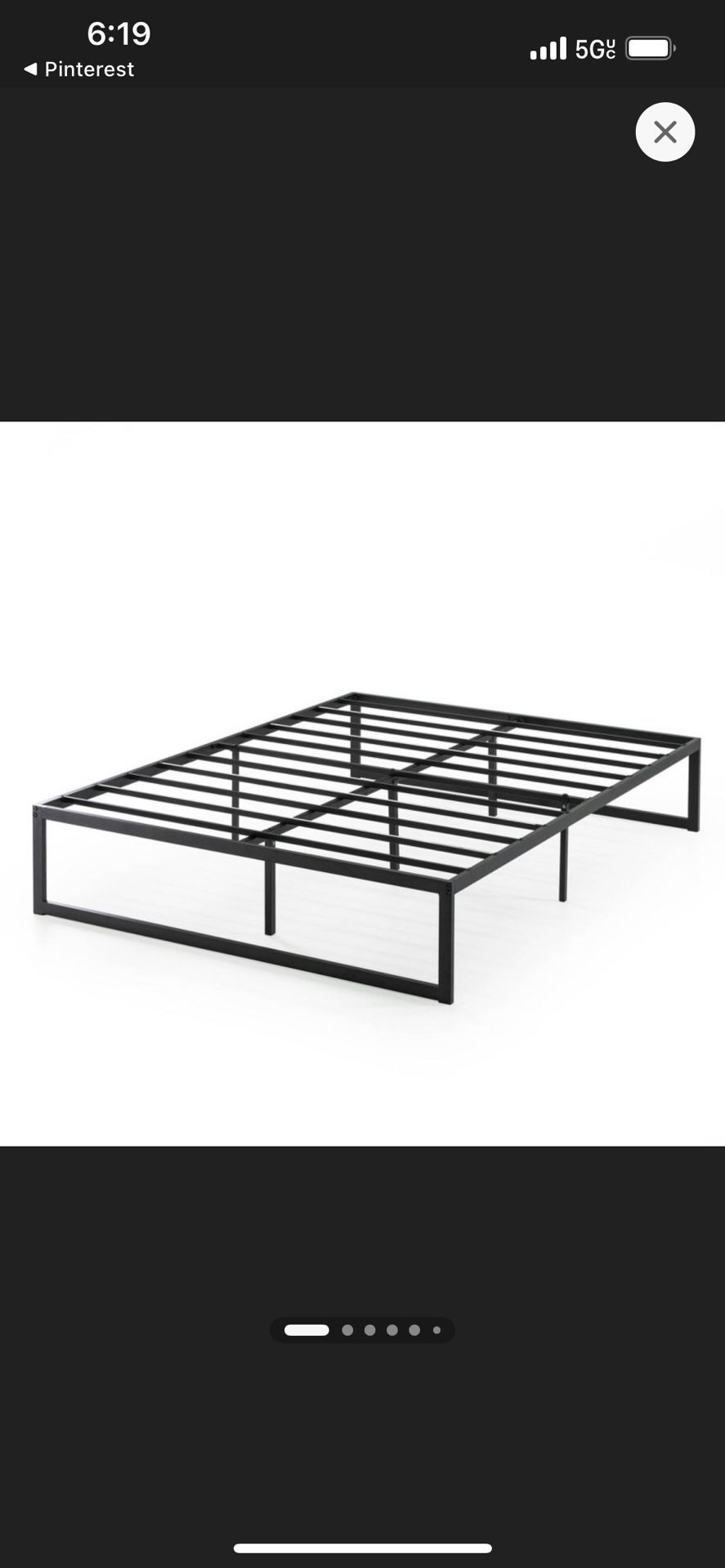 Metal Platform Bed Frame