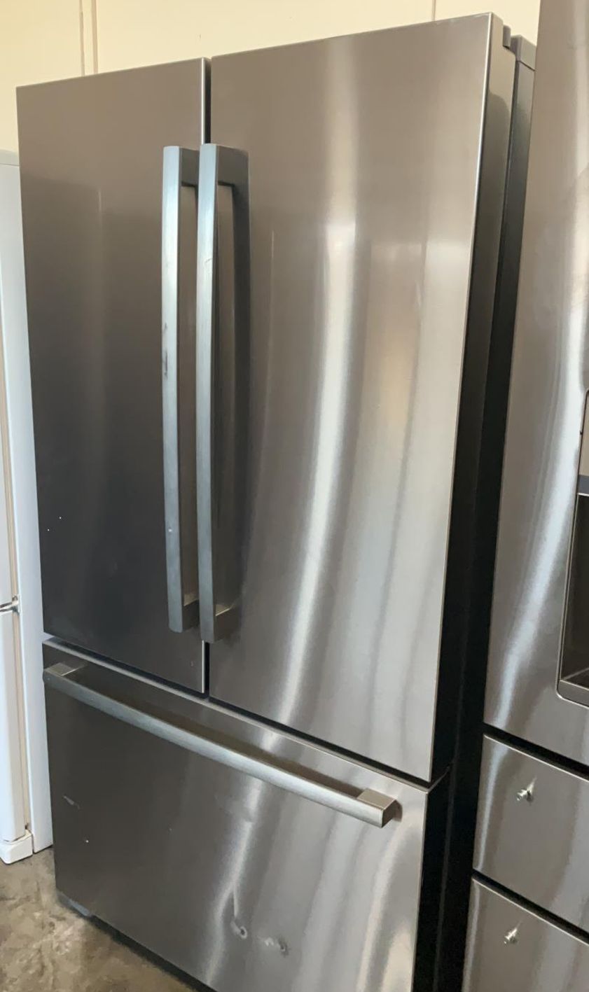 GE French Door Stainless Steel Fridge