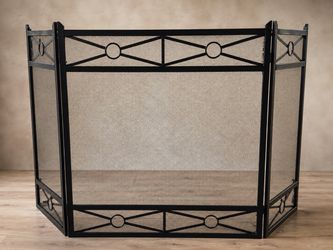 Sheffield Craftsman Fireplace Screen, 54”