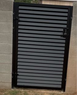 Heavy-Duty Iron & Wood Gates