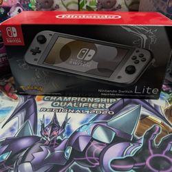 (New) Nintendo Switch Lite Palkia And Dialga Edition 
