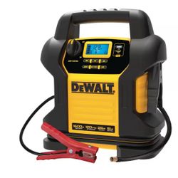 DEWALT 1600 Peak Amp Jump Starter with Digital Compressor and USB Power Bank $99