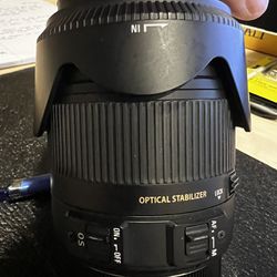 Sigma Telephoto 18-250mm Lens For Canon