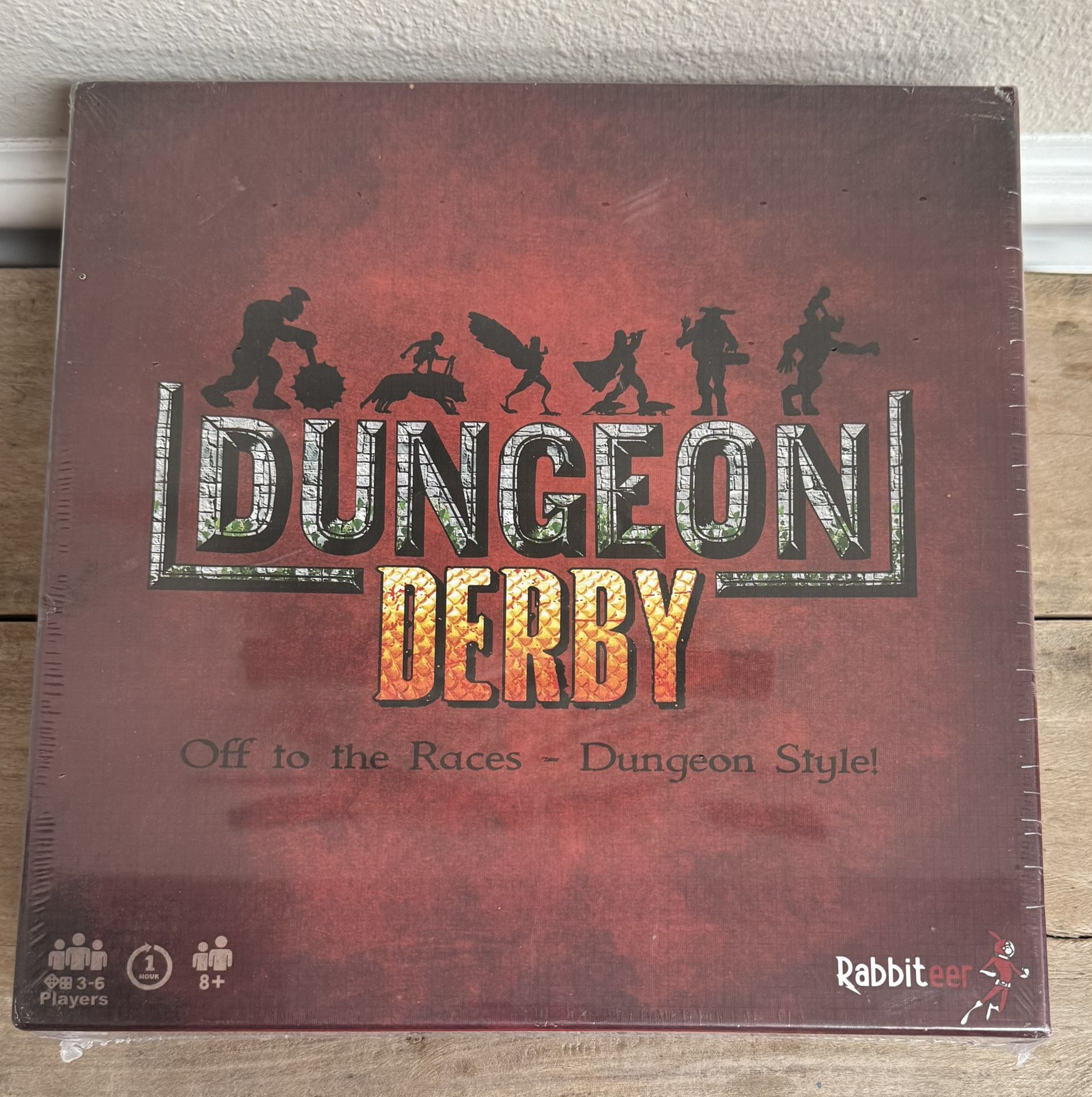 NEW and SEALED Dungeon Derby Board Game just $10 xox