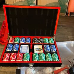 Playing Cards With Chips