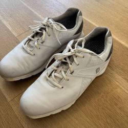 Foot Joy Men’s White Golf Shoes Size 12