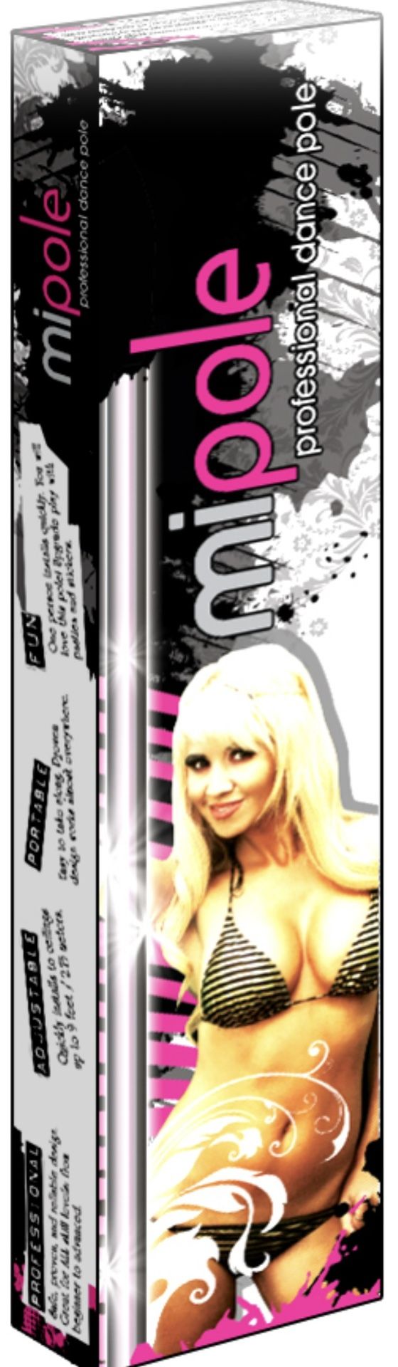 MiPole Static Professional Dance Pole – Adjustable, Heavy-Duty (Home Use)