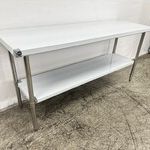 All Stainless Steel Table NSF 72W x 24D x34H inches