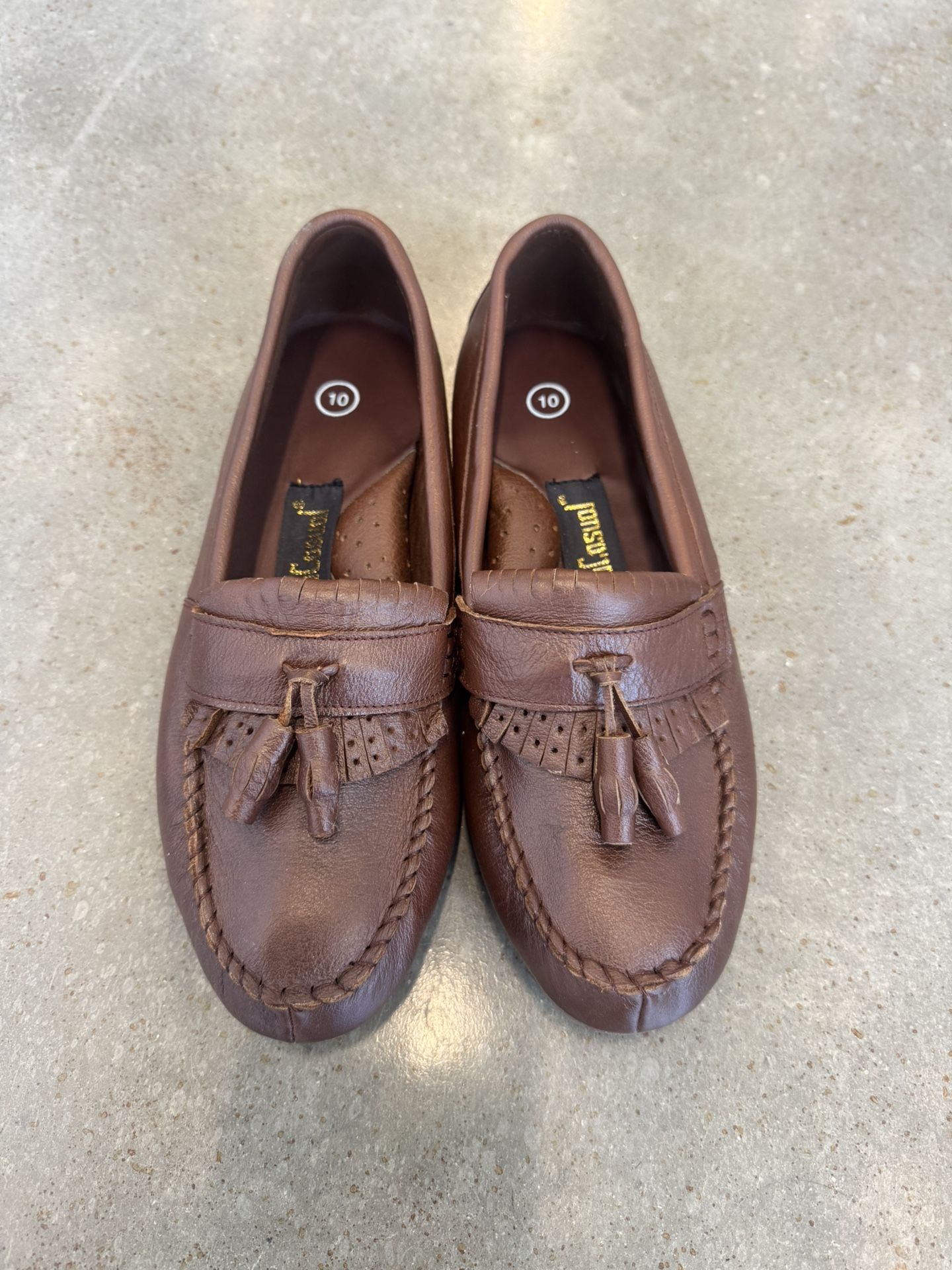 GoCasual Brown Loafers Women’s Size 10