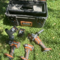 Ridgid Octane 18v 3 Tool Set