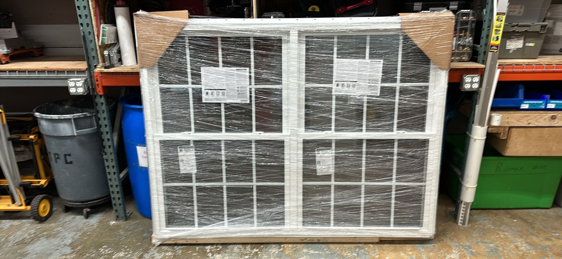 Harvey Window, Double hung window 72x53 1/2. New