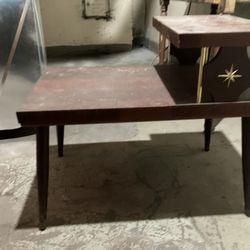 Vintage 1960s Two Tier Table
