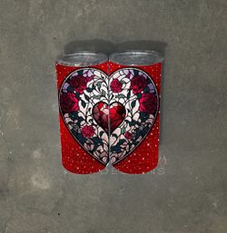 20oz Heart Crystal Tumbler