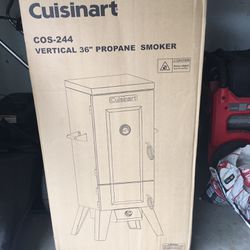  Cuisinart COS-244 Vertical Propane Smoker with