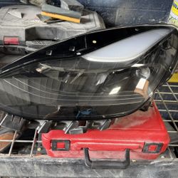 Left and Right Headlights for Tesla Model Y and Model 3 .