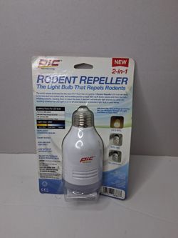 PIC Rodent Repeller LED Bulb new selling for only $10 firm