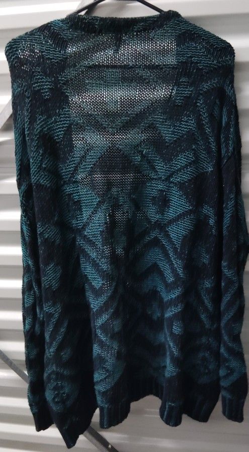 H&M Green Cardigan