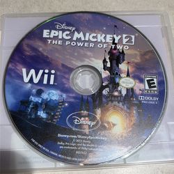 Disney Epic Mickey 2: The Power of Two - Nintendo Wii Disc Only