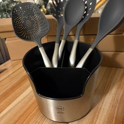 Contenedor Y Cucharas 