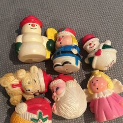 Vintage Christmas Light Covers 