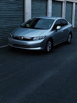 2012 Honda Civic LX Sedan low miles salvage title