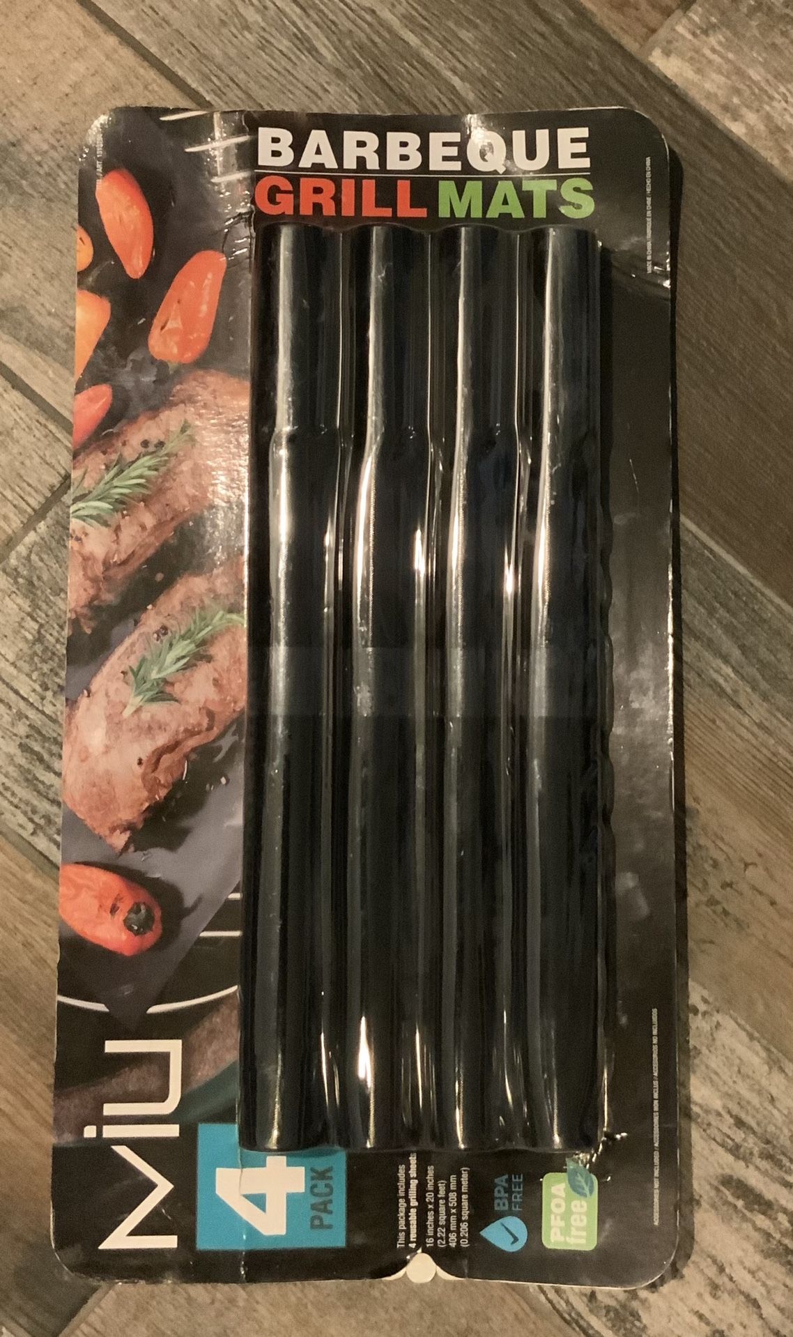 Mui 4 Pack Barbeque Grill Mats 16x20 2.2 Square Feet for Sale in La Quinta CA OfferUp