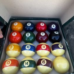 Pool Table Set 