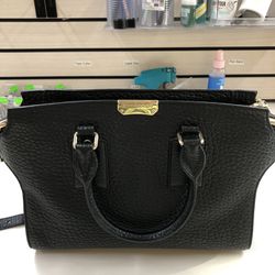 BURBERRY Leather Clifton Handle Bag