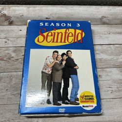 Seinfeld Season 3 DVD 2004 Release, 4-Disc Set