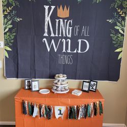 Birthday Decorations/ Wild One Theme
