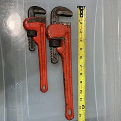 Lot Of 2 Pipe Wrenches